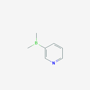 molecular formula C7H10BN B3044748 dimethyl(pyridin-3-yl)borane CAS No. 1003865-86-8