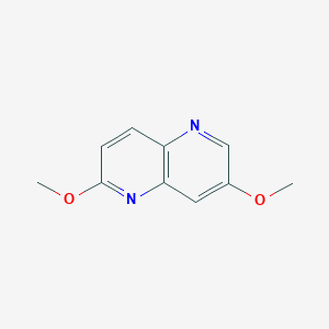 molecular formula C10H10N2O2 B3044758 2,7-Dimethoxy-1,5-naphthyridine CAS No. 1003944-36-2
