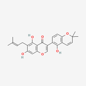 molecular formula C25H24O6 B3044809 Angustone B CAS No. 100462-54-2