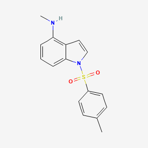 molecular formula C16H16N2O2S B3044908 N-Methyl-1-tosyl-1H-indol-4-amine CAS No. 100557-17-3