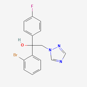 1H-1,2,4-Triazole-1-ethanol, alpha-(2-bromophenyl)-alpha-(4-fluorophenyl)-