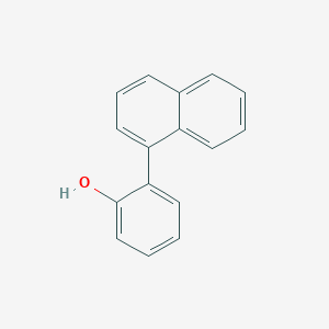 molecular formula C16H12O B3045006 2-(Naphthalen-1-yl)phenol CAS No. 101277-90-1