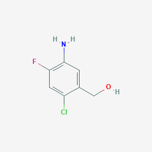 (5-Amino-2-chloro-4-fluorophenyl)methanol
