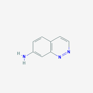 molecular formula C8H7N3 B3045018 Cinnolin-7-amine CAS No. 101421-70-9