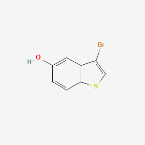 molecular formula C8H5BrOS B3045021 3-Bromobenzo[b]thiophen-5-ol CAS No. 101494-83-1