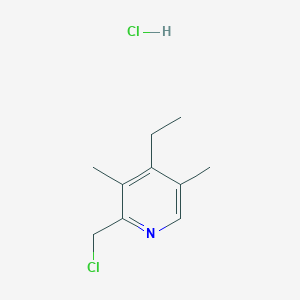 2-(Chloromethyl)-4-ethyl-3,5-dimethylpyridine hydrochloride