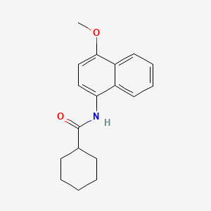 Cyclohexanecarboxamide, N-(4-methoxy-1-naphthyl)-