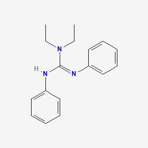Guanidine, N,N-diethyl-N',N''-diphenyl-