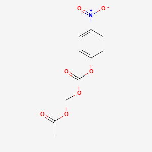 Carbonic acid, (acetyloxy)methyl 4-nitrophenyl ester