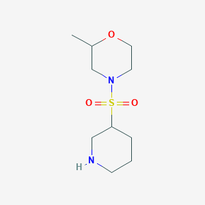 2-Methyl-4-(piperidin-3-ylsulfonyl)morpholine