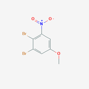 2,3-Dibromo-5-methoxynitrobenzene