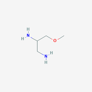 molecular formula C4H12N2O B3045095 3-Methoxypropane-1,2-diamine CAS No. 101857-37-8