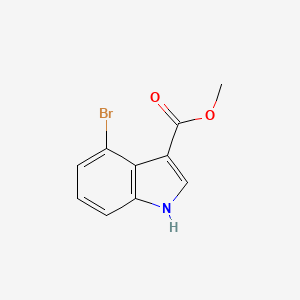 molecular formula C10H8BrNO2 B3045103 Methyl 4-bromo-1H-indole-3-carboxylate CAS No. 101909-43-7