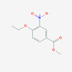molecular formula C10H11NO5 B3045138 Methyl 4-ethoxy-3-nitrobenzoate CAS No. 1021292-52-3