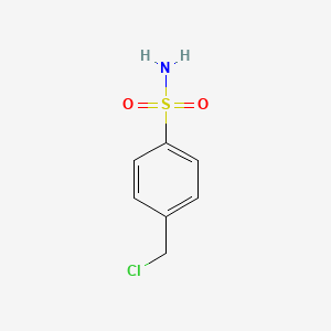 molecular formula C7H8ClNO2S B3045139 4-Sulfamoylbenzyl chloride CAS No. 102153-43-5