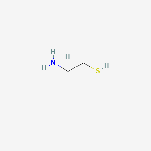 molecular formula C3H9NS B3045146 2-Aminopropane-1-thiol CAS No. 10229-29-5