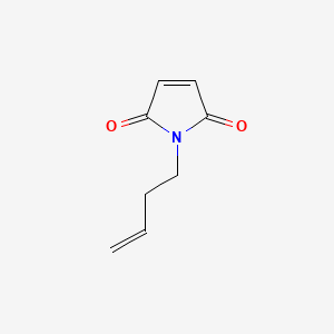 molecular formula C8H9NO2 B3045165 1H-Pyrrole-2,5-dione, 1-(3-buten-1-yl)- CAS No. 102506-49-0