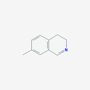 molecular formula C10H11N B3045173 7-甲基-3,4-二氢异喹啉 CAS No. 102652-86-8