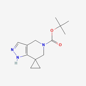 Tert-butyl 4',6'-dihydrospiro[cyclopropane-1,7'-pyrazolo[4,3-C]pyridine]-5'(2'H)-carboxylate
