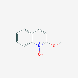 molecular formula C10H9NO2 B3045188 Quinoline, 2-methoxy-, 1-oxide CAS No. 10285-99-1