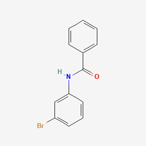 molecular formula C13H10BrNO B3045190 N-(3-Bromophenyl)benzamide CAS No. 10286-85-8