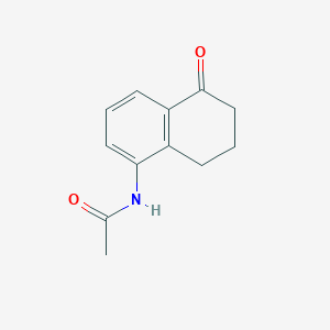 B3045192 N-(5-Oxo-5,6,7,8-tetrahydronaphthalen-1-yl)acetamide CAS No. 102873-24-5