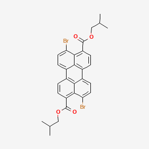 Bis(2-methylpropyl) 4,10-dibromoperylene-3,9-dicarboxylate