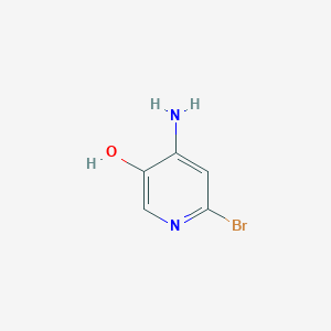 molecular formula C5H5BrN2O B3045225 4-Amino-6-bromopyridin-3-ol CAS No. 1033203-48-3