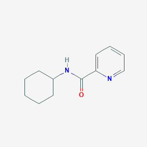 2-Pyridinecarboxamide, N-cyclohexyl-