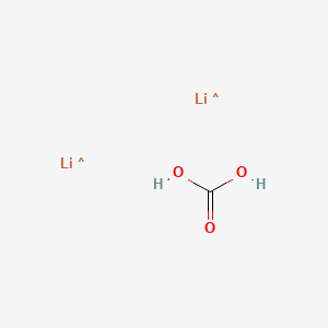 molecular formula CLi2O3<br>Li2CO3 B3045255 Lithium Carbonate CAS No. 10377-37-4