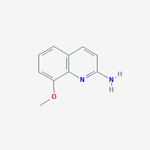 molecular formula C10H10N2O B3045278 8-Methoxyquinolin-2-amine CAS No. 104090-86-0