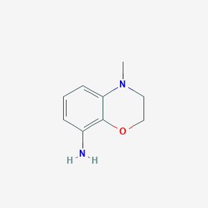 4-Methyl-3,4-dihydro-2H-benzo[b][1,4]oxazin-8-amine