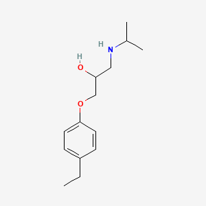 2-Propanol, 1-(4-ethylphenoxy)-3-[(1-methylethyl)amino]-