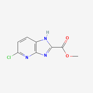 methyl 5-chloro-1H-imidazo[4,5-b]pyridine-2-carboxylate