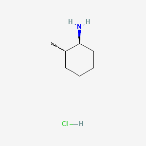 molecular formula C7H16ClN B3045297 2-Methylcyclohexylamine hydrochloride, (1S,2S)- CAS No. 104485-19-0
