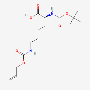 L-Lysine, N2-[(1,1-dimethylethoxy)carbonyl]-N6-[(2-propen-1-yloxy)carbonyl]-