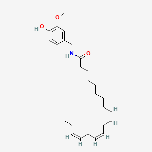 molecular formula C26H39NO3 B3045318 Linvanil CAS No. 104899-01-6