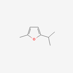 molecular formula C8H12O B3045326 2-Isopropyl-5-methylfuran CAS No. 10504-05-9