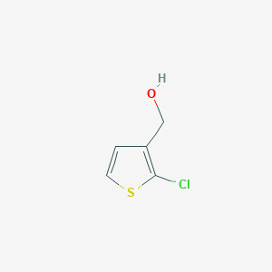 molecular formula C5H5ClOS B3045330 (2-Chlorothiophen-3-yl)methanol CAS No. 105114-80-5