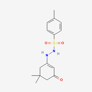 N'-(5,5-dimethyl-3-oxo-1-cyclohexenyl)-4-methylbenzenesulfonohydrazide