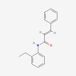 (2E)-N-(2-ethylphenyl)-3-phenylprop-2-enamide