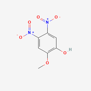 Phenol, 2-methoxy-4,5-dinitro-