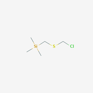 Silane, [[(chloromethyl)thio]methyl]trimethyl-