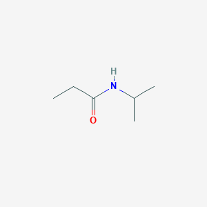 molecular formula C6H13NO B3045389 N-(propan-2-yl)propanamide CAS No. 10601-63-5