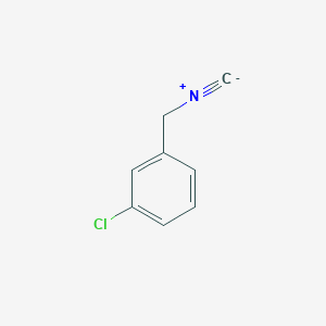 molecular formula C8H6ClN B3045402 3-Chlorobenzylisocyanide CAS No. 106106-81-4