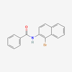 molecular formula C17H12BrNO B3045406 N-(1-Bromonaphthalen-2-yl)benzamide CAS No. 106184-48-9