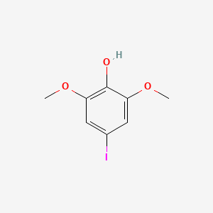molecular formula C8H9IO3 B3045415 4-Iodo-2,6-dimethoxyphenol CAS No. 106465-03-6
