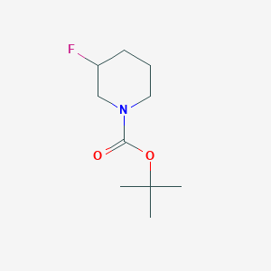 molecular formula C10H18FNO2 B3045429 Tert-butyl 3-fluoropiperidine-1-carboxylate CAS No. 1068560-26-8