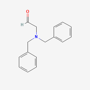 molecular formula C16H17NO B3045431 2-(DIBENZYLAMINO)ACETALDEHYDE CAS No. 106889-84-3