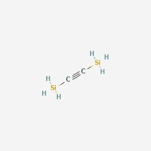 molecular formula C2H6Si2 B3045435 Disilyl acetylene CAS No. 1070-76-4